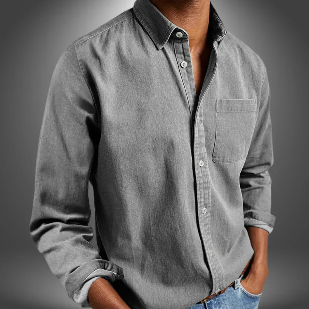 Leonardo | Camisa artesanal de algodón (1+1 Gratis)