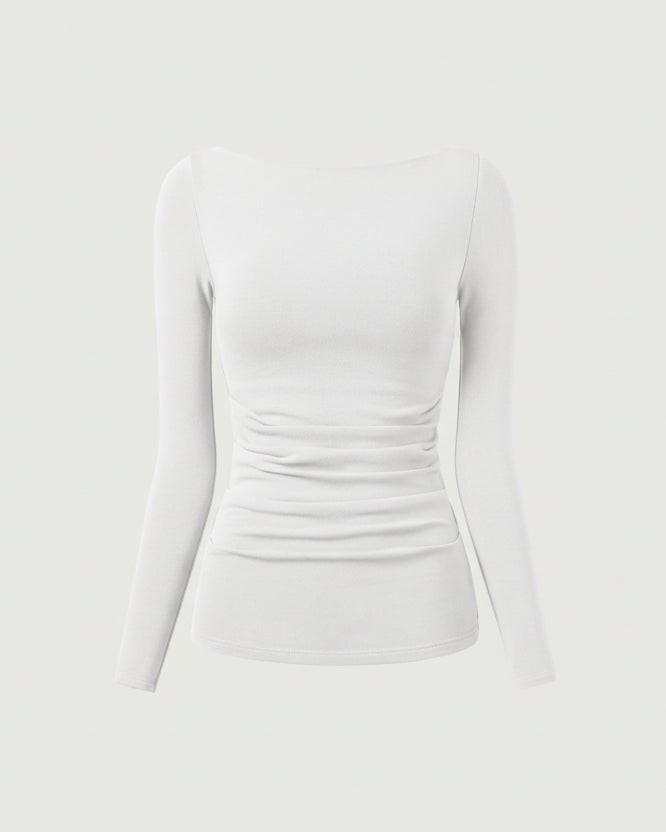 Maison Delcourt ™ | Haut Éspresso à Col Bateau