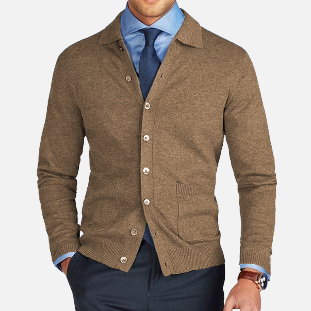 Pascal | Cárdigan Elegante de Punto para Hombre