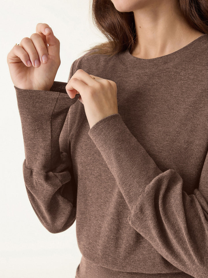 Maison Delcourt ™ | Sweatshirt à Col Rond