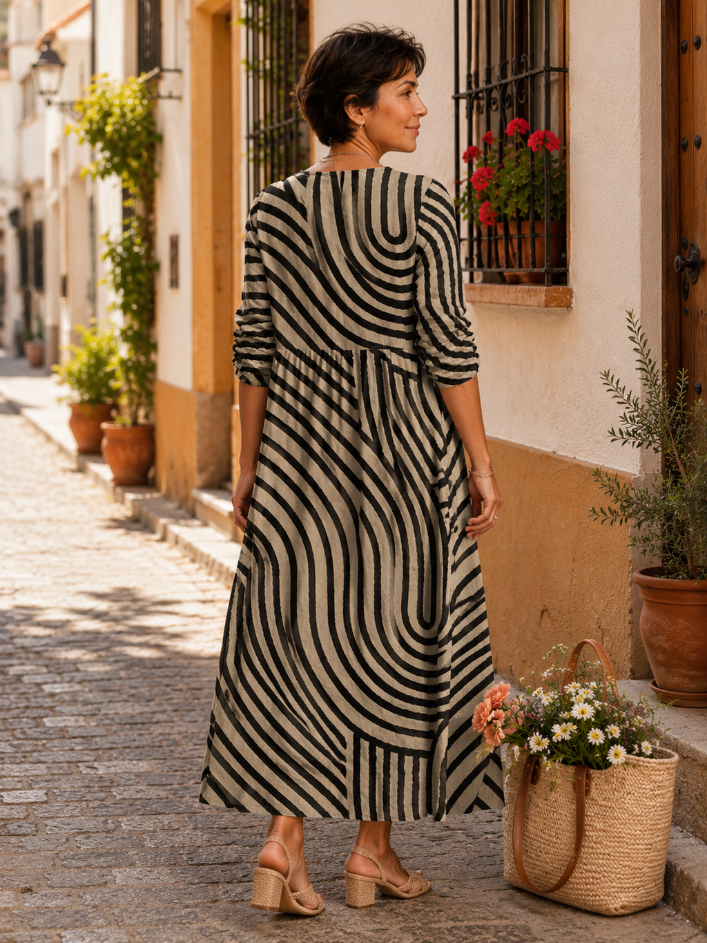 Lucía™ - Vestido Vintage Atemporal