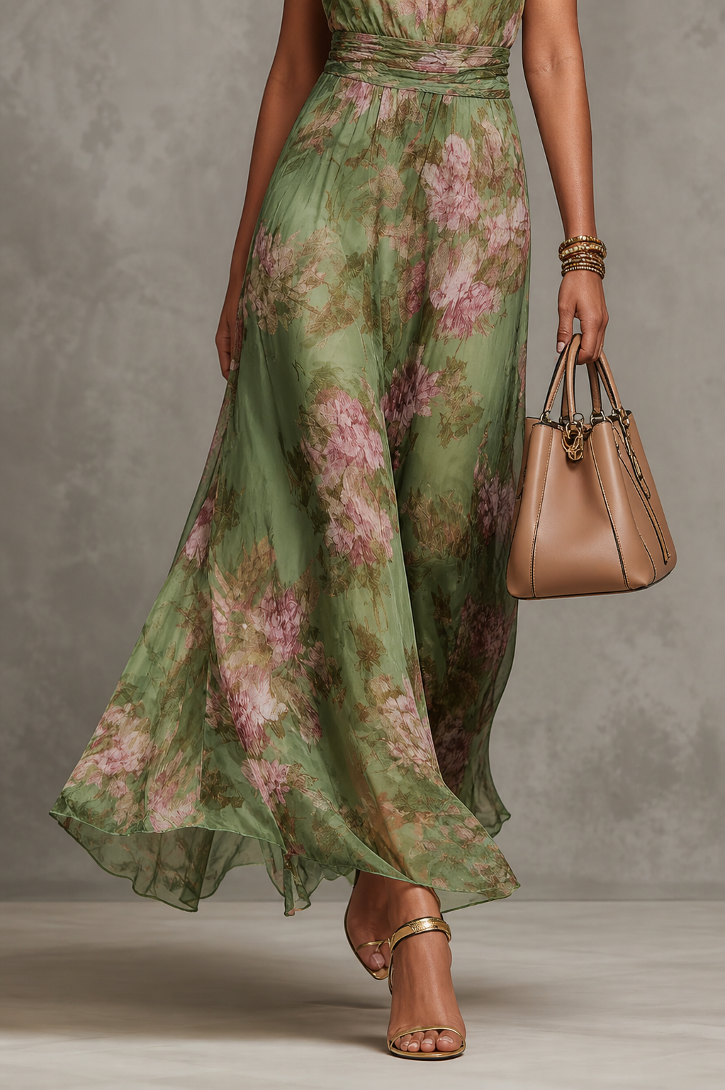 Sonia | Vestido Floral Elegante de Verano