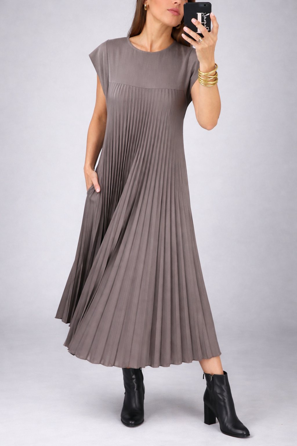 Vestido Confort Elegante Sin Mangas