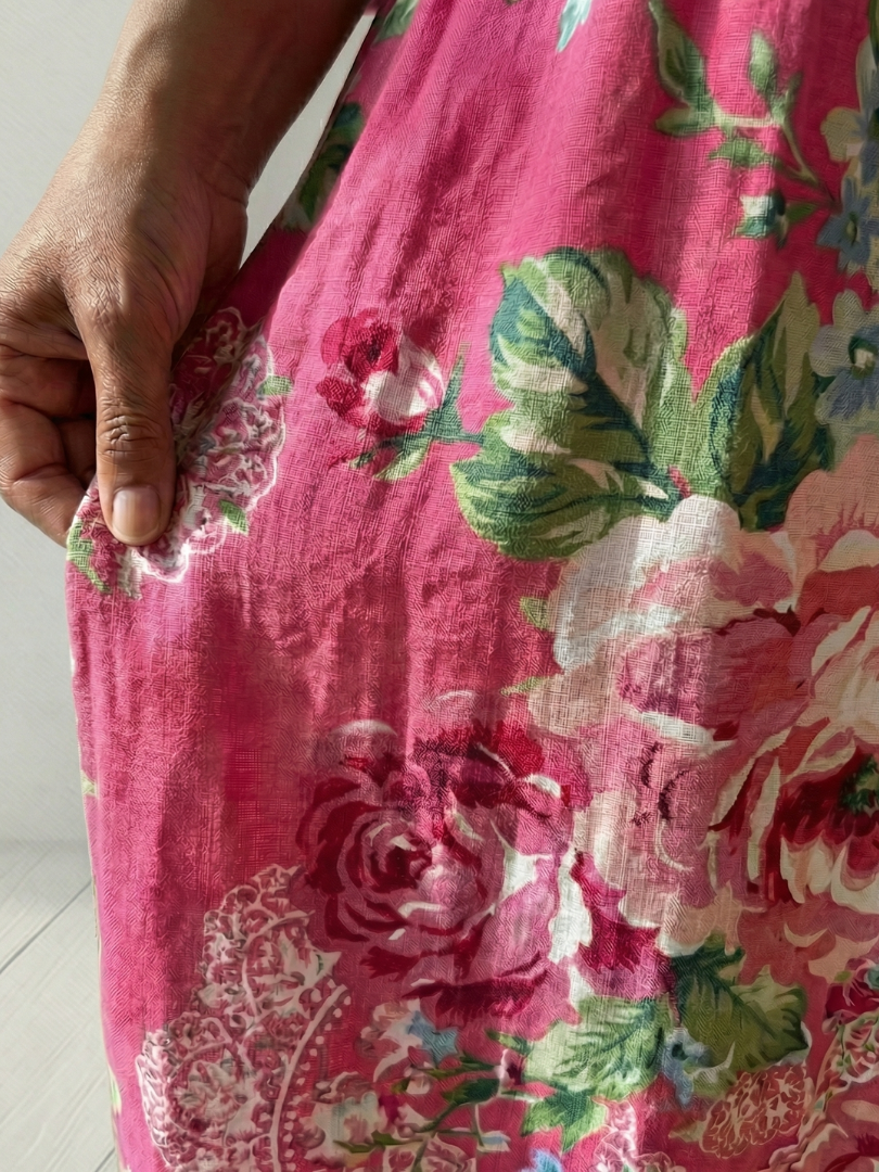 Fernanda | Vestido Midi Jardín en Flor
