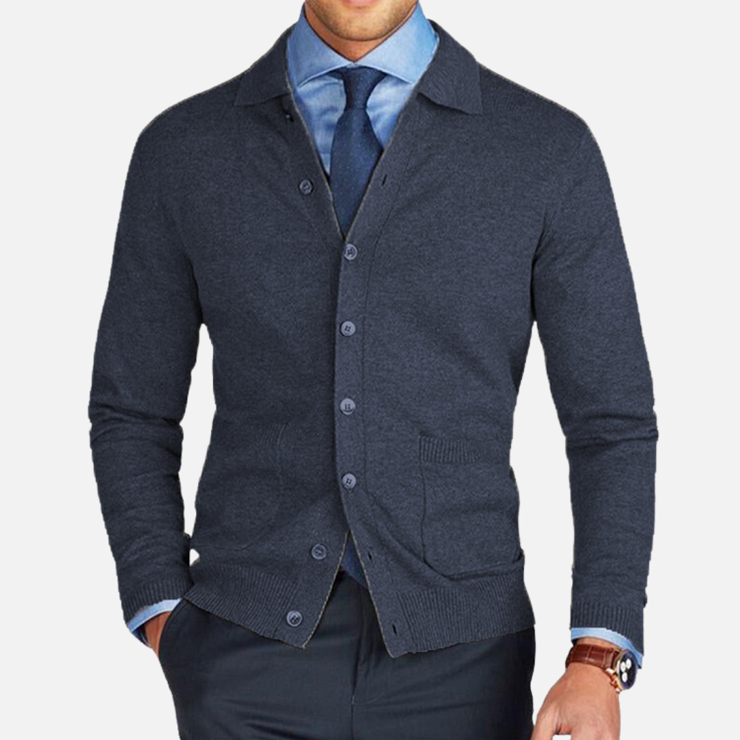 Pascal | Cárdigan Elegante de Punto para Hombre