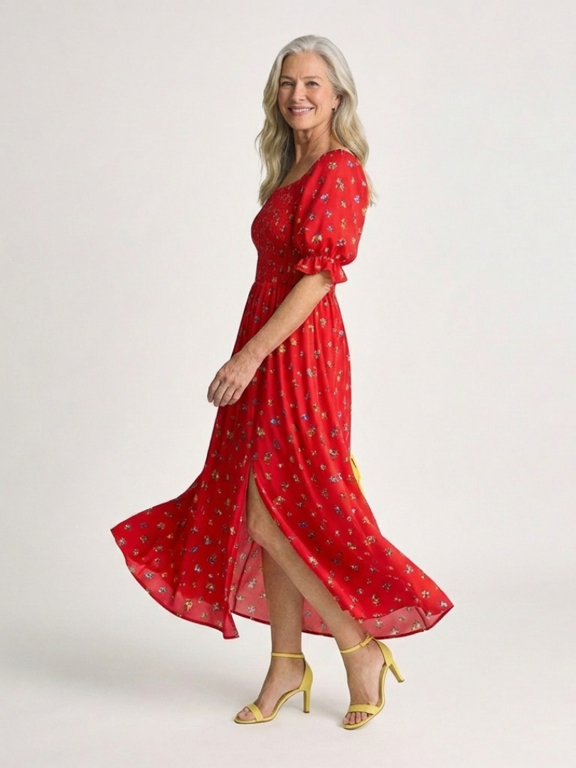 Josefina| Vestido Midi Floral