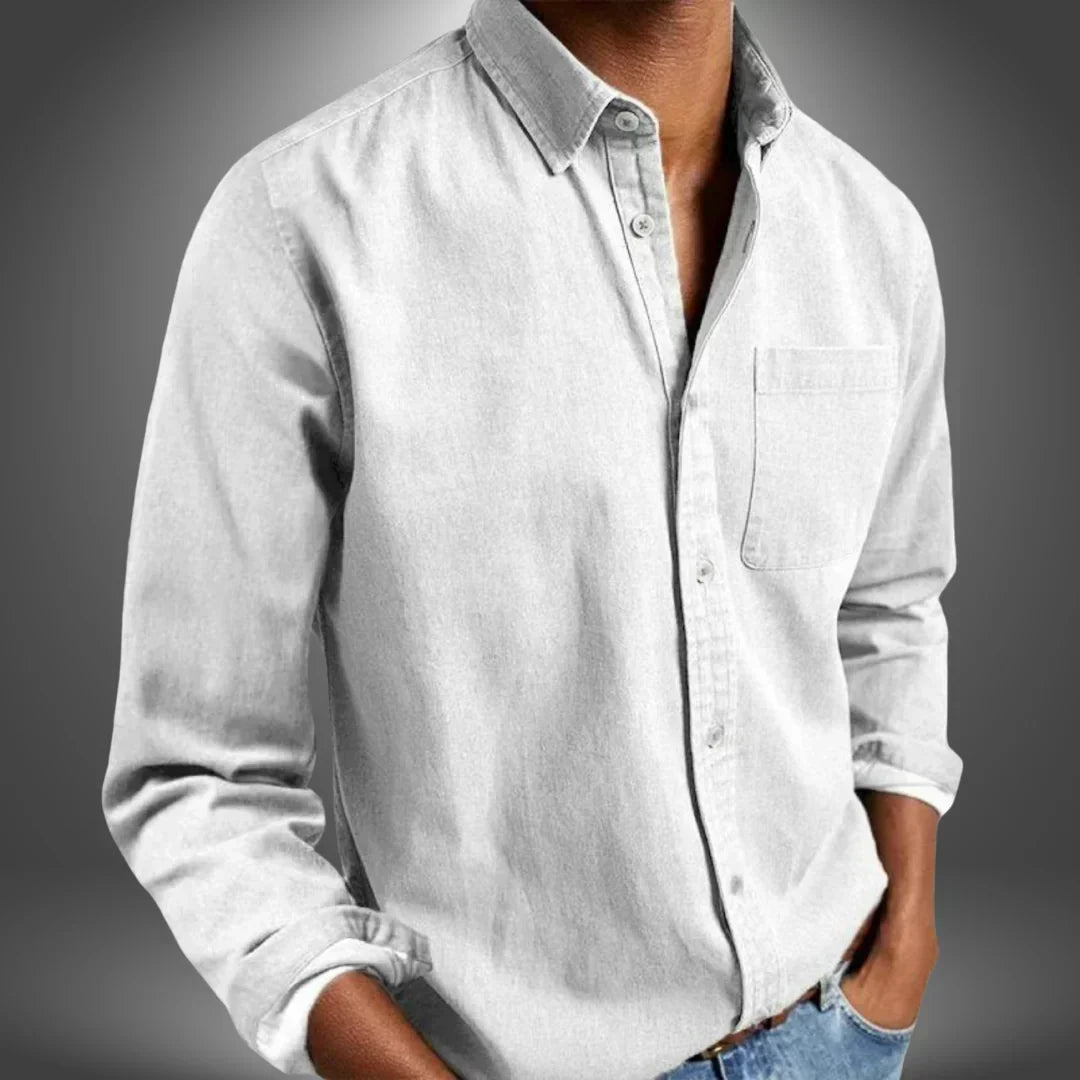 Leonardo | Camisa artesanal de algodón (1+1 Gratis)