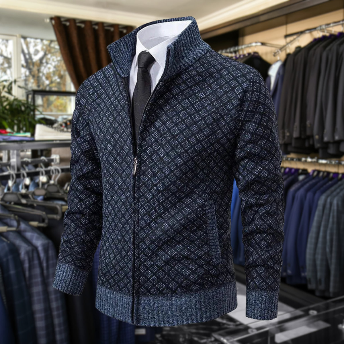 CHALECO HOMBRE PREMIUM EN MATERIAL SUAVE