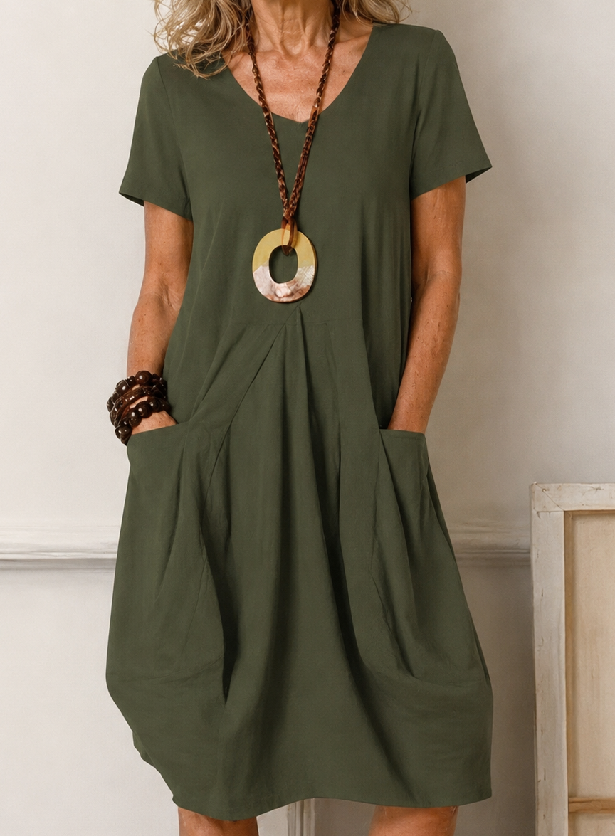 Marisa™ | Vestido fluido de estilo casual