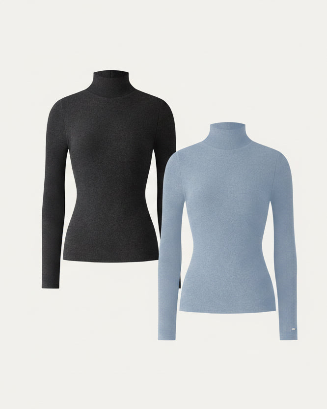 Maison Delcourt™ | Pull Col Roulé à Manches Longues