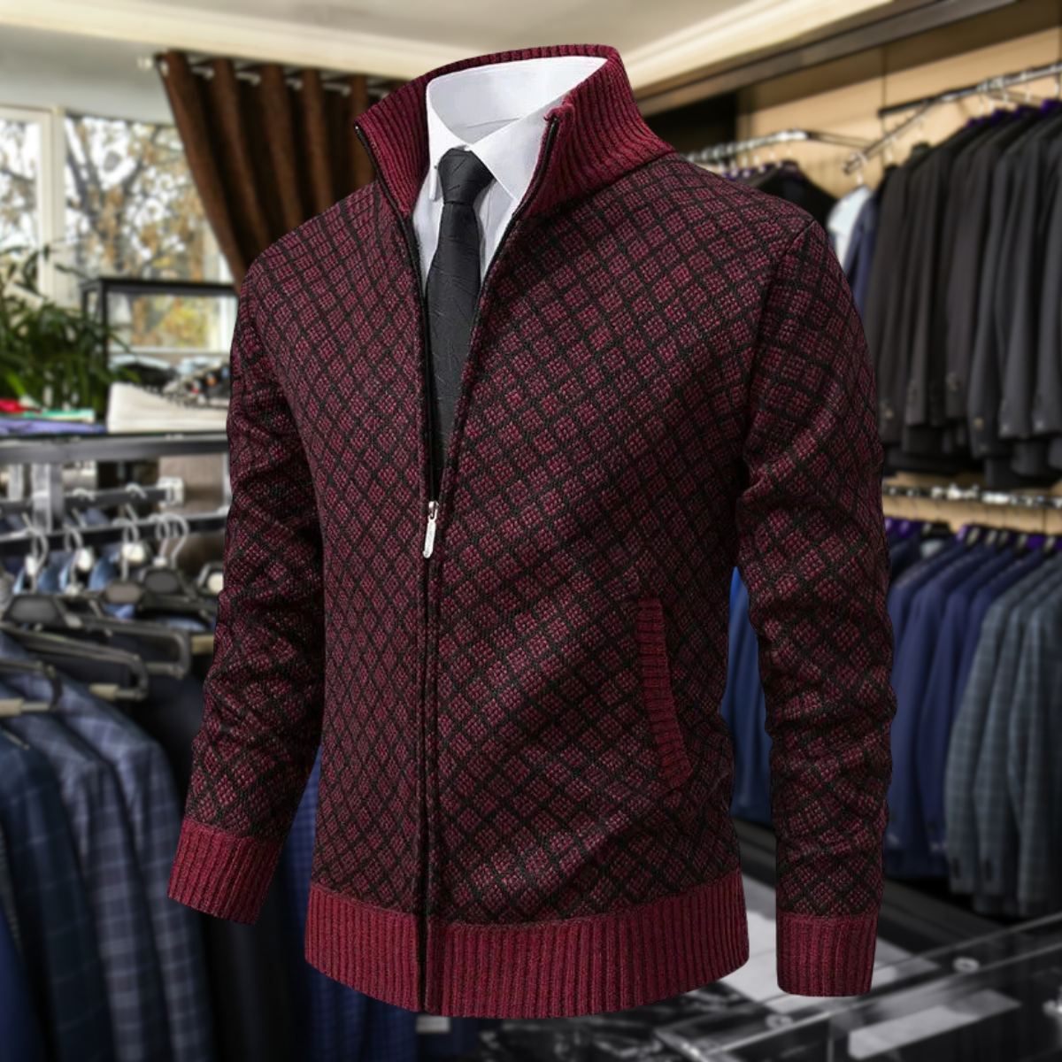 CHALECO HOMBRE PREMIUM EN MATERIAL SUAVE