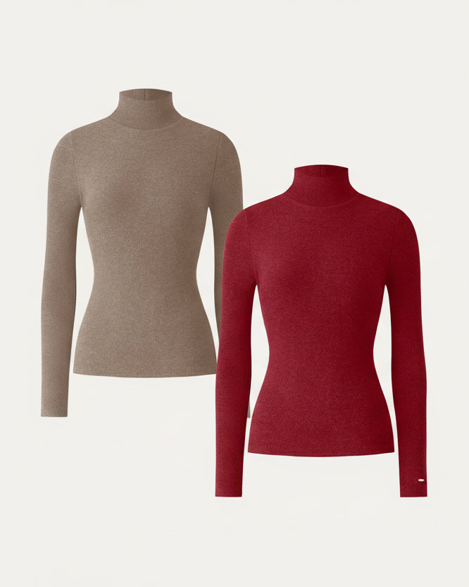 Maison Delcourt™ | Pull Col Roulé à Manches Longues