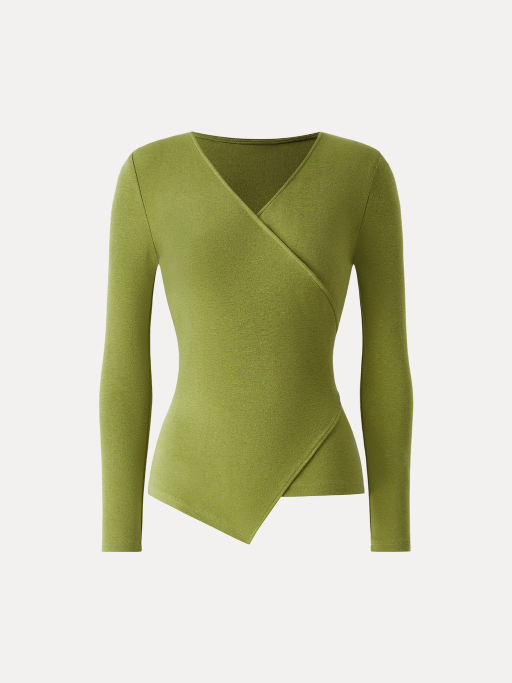 Elena Garcia Madrid  | Camiseta Verde con Cuello en V