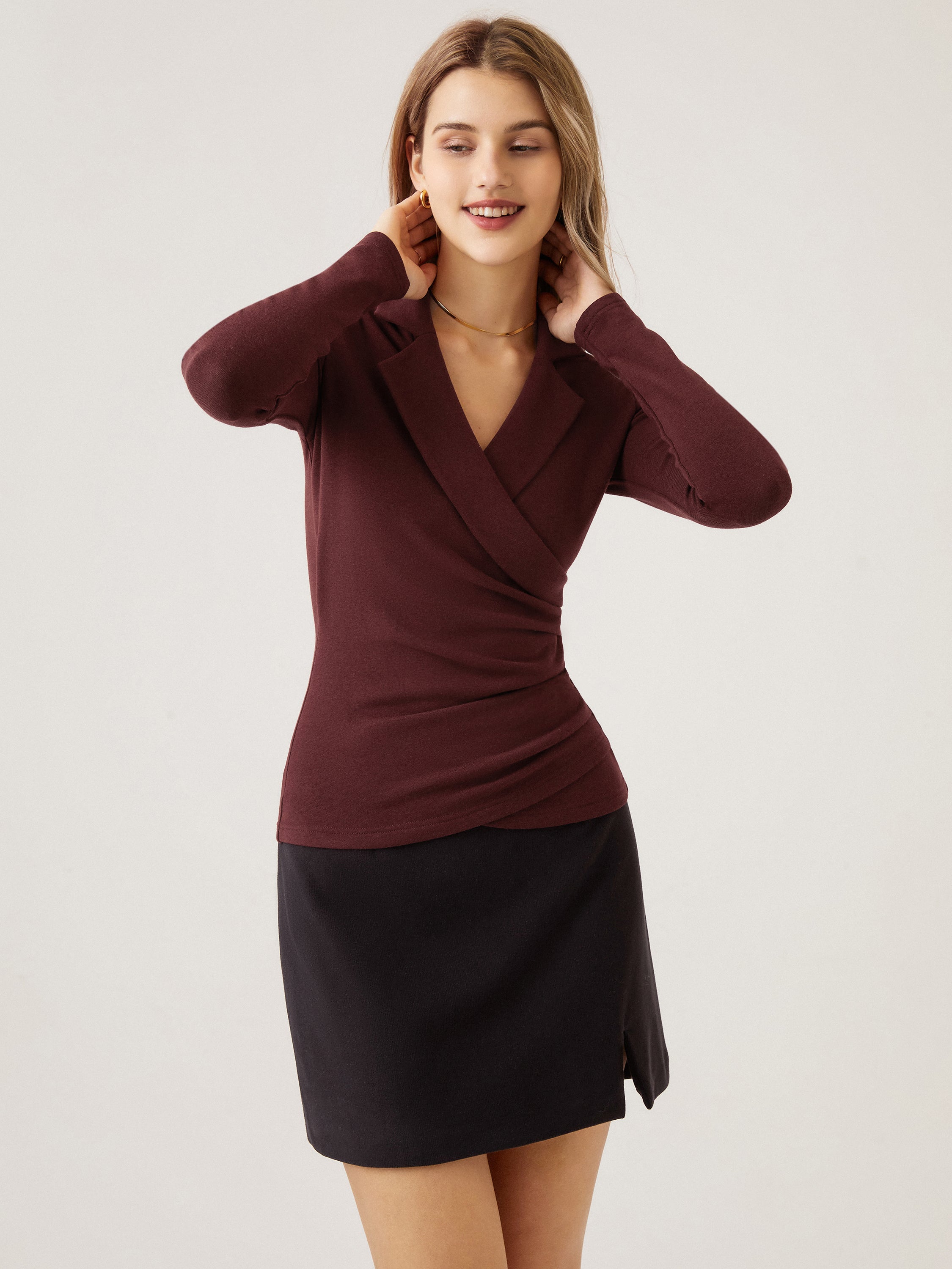 Elena Garcia Madrid  | Camiseta con Cuello en V