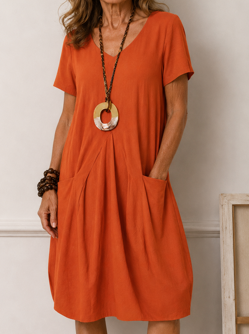 Marisa™ | Vestido fluido de estilo casual
