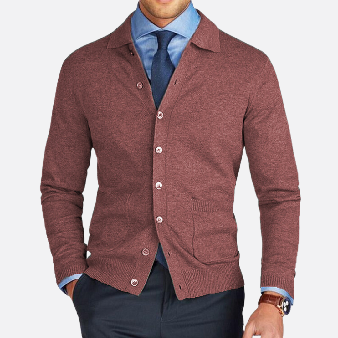 Pascal | Cárdigan Elegante de Punto para Hombre