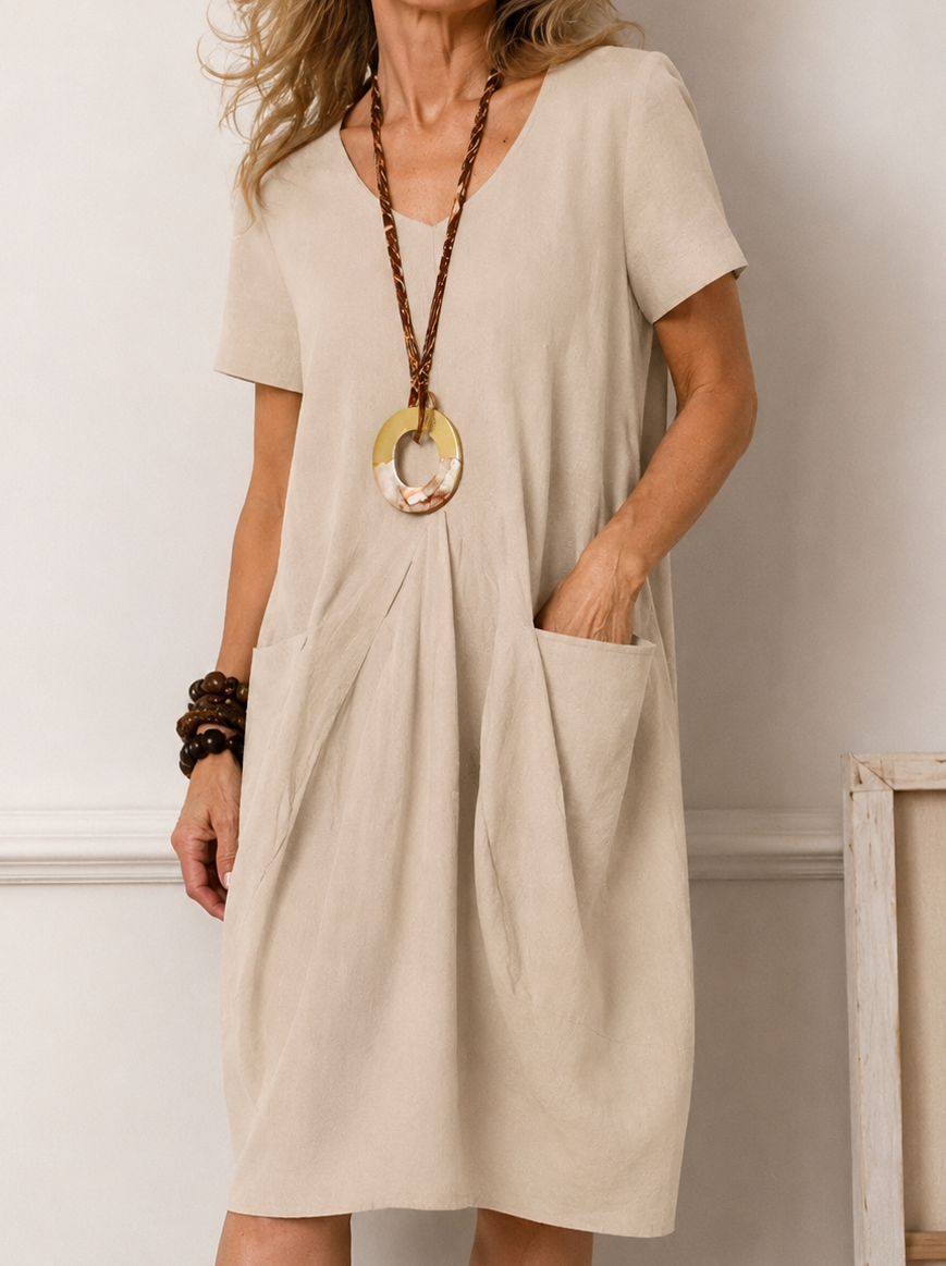 Marisa™ | Vestido fluido de estilo casual