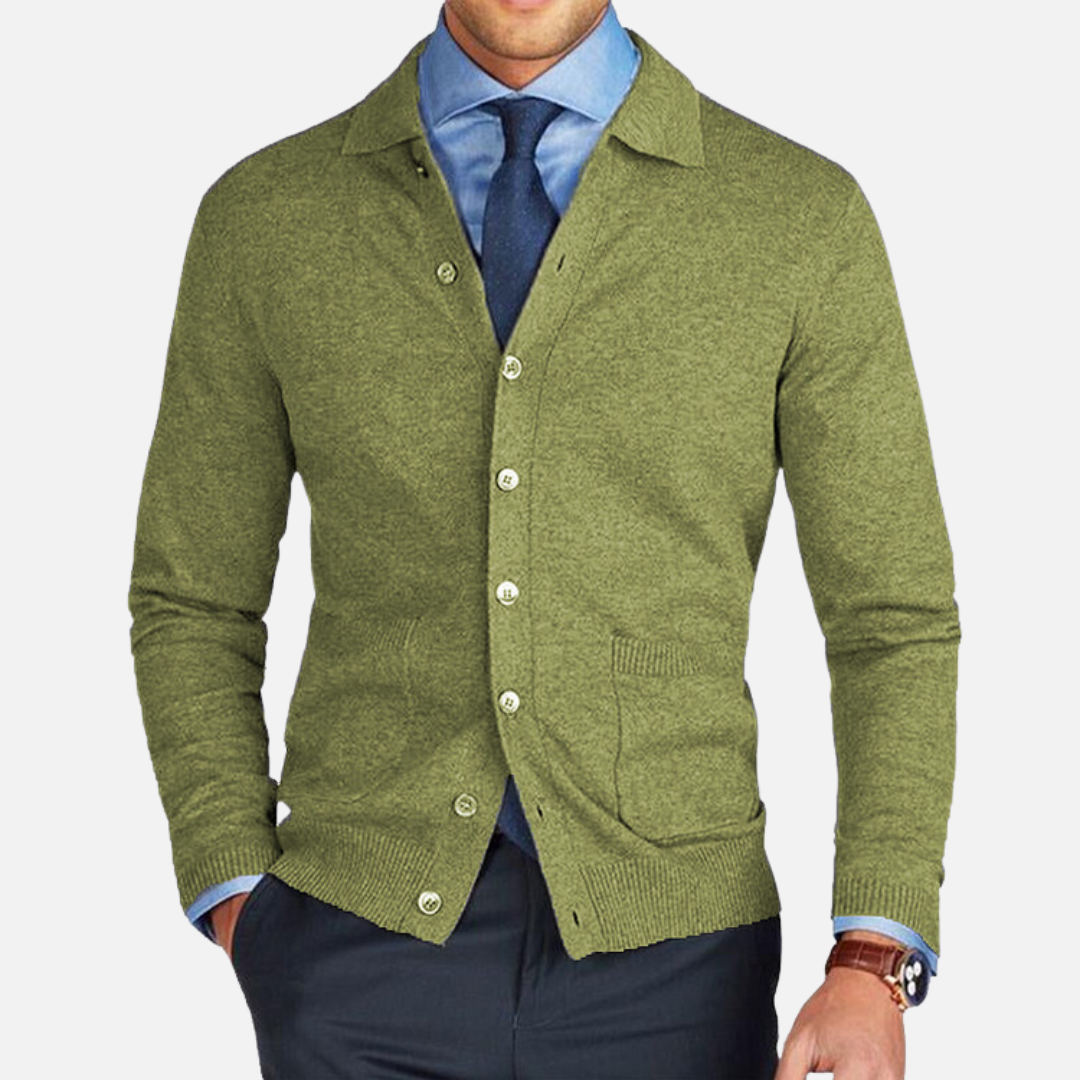 Pascal | Cárdigan Elegante de Punto para Hombre