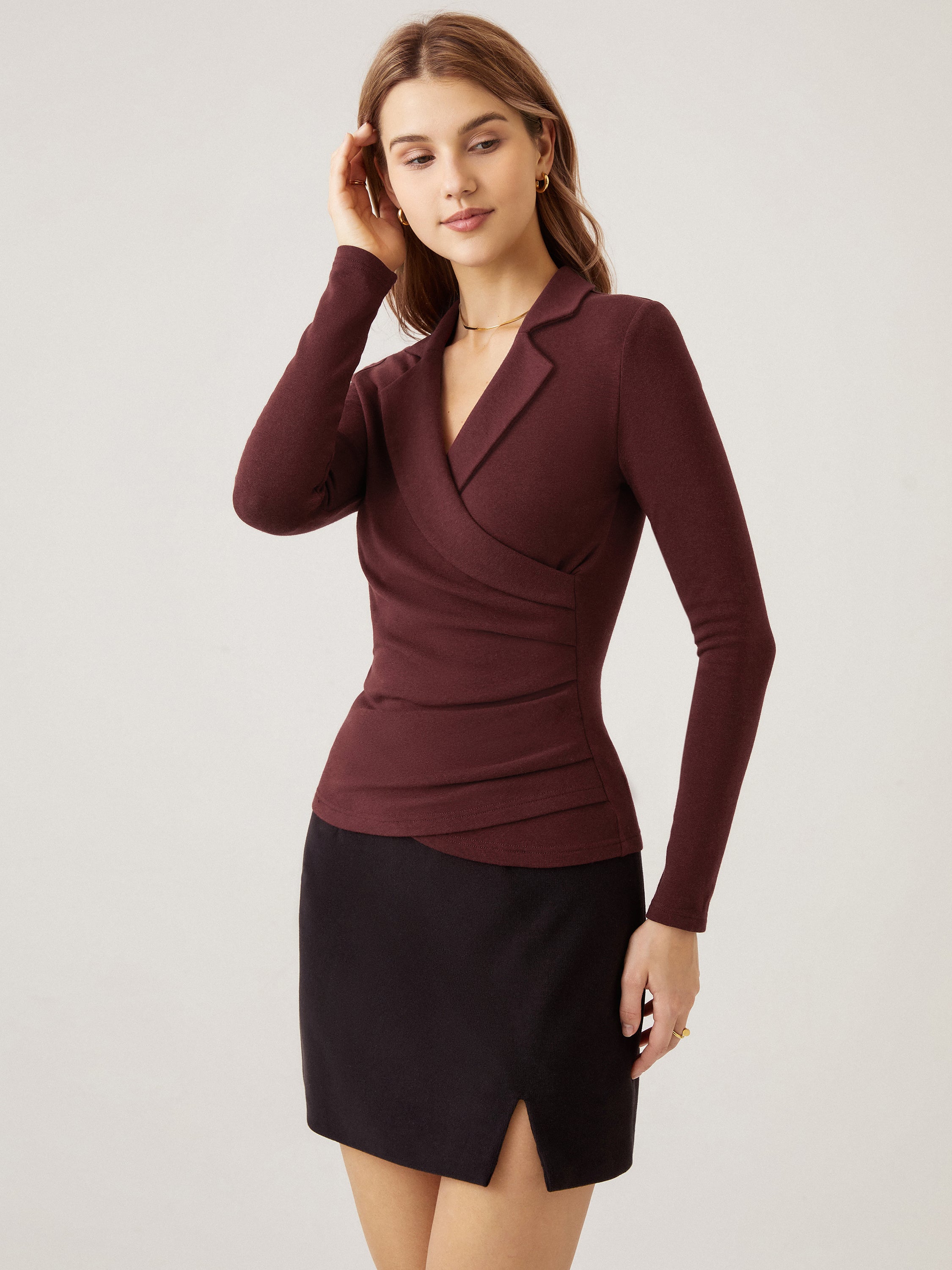 Elena Garcia Madrid  | Camiseta con Cuello en V