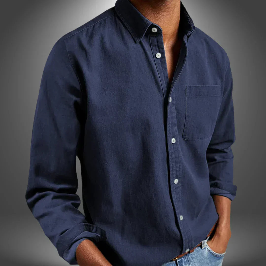 Leonardo | Camisa artesanal de algodón (1+1 Gratis)