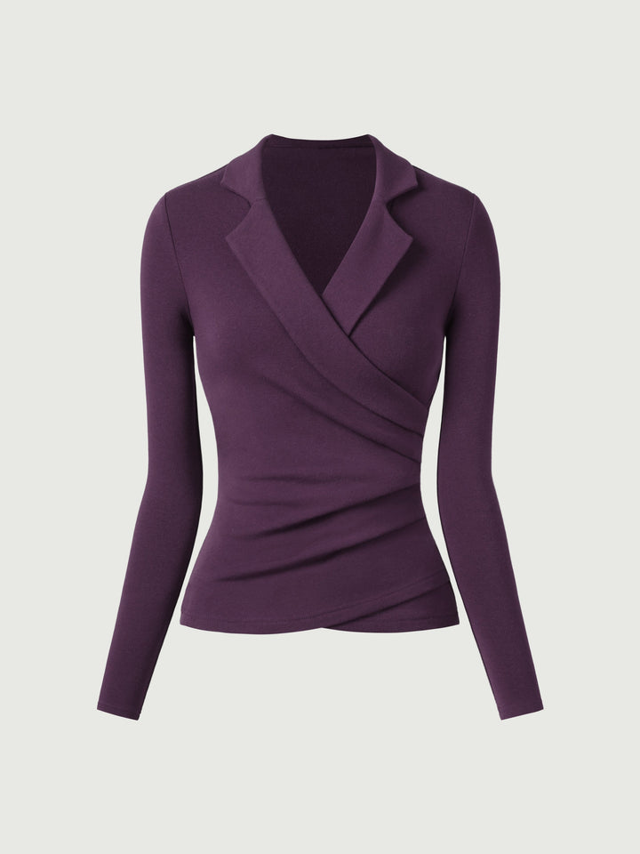 Maison Delcourt ™| Top à Col V