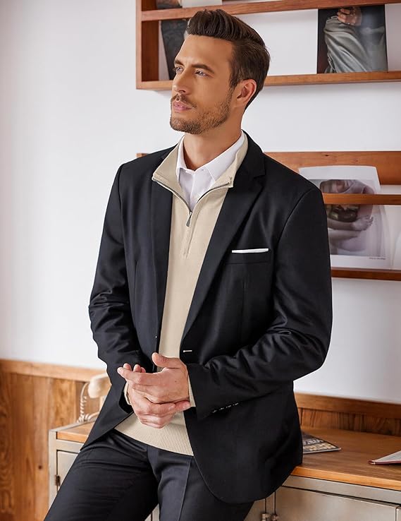 Adrián | Suéter cuello cremallera