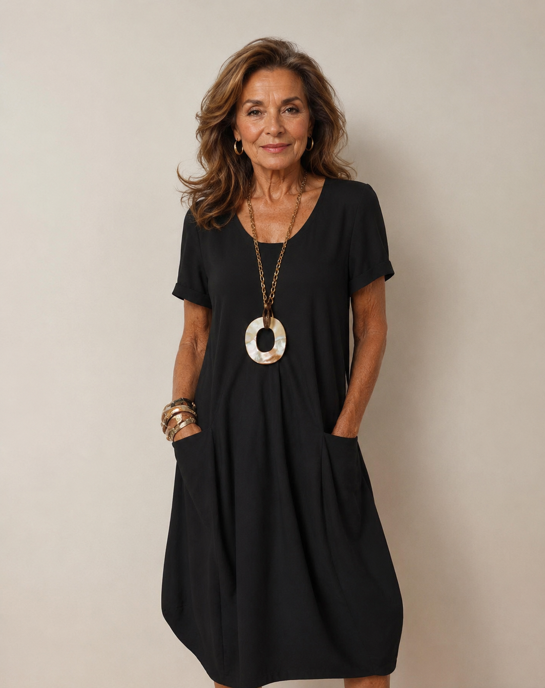 Marisa™ | Vestido fluido de estilo casual