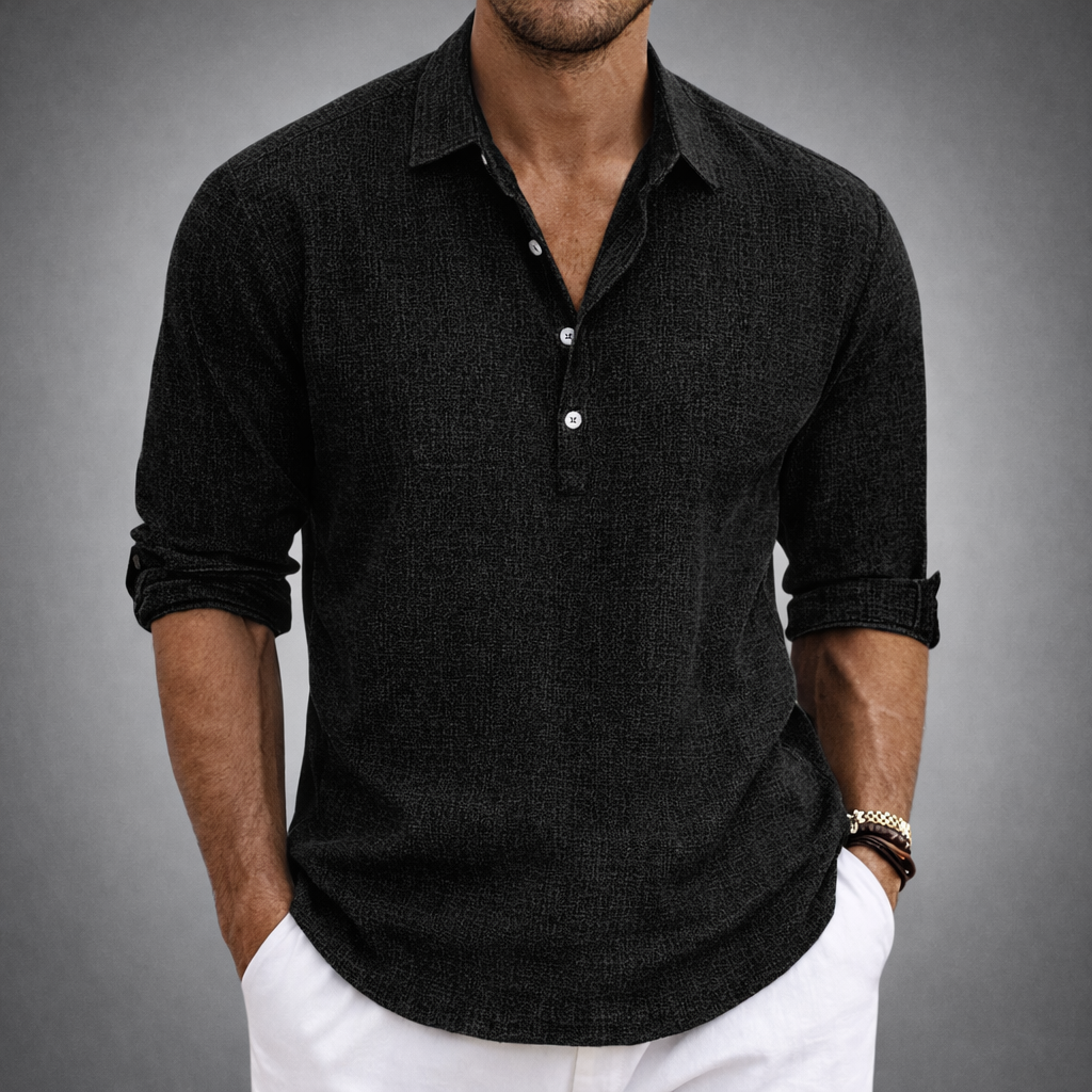 Antonio Camisa Casual de Lino