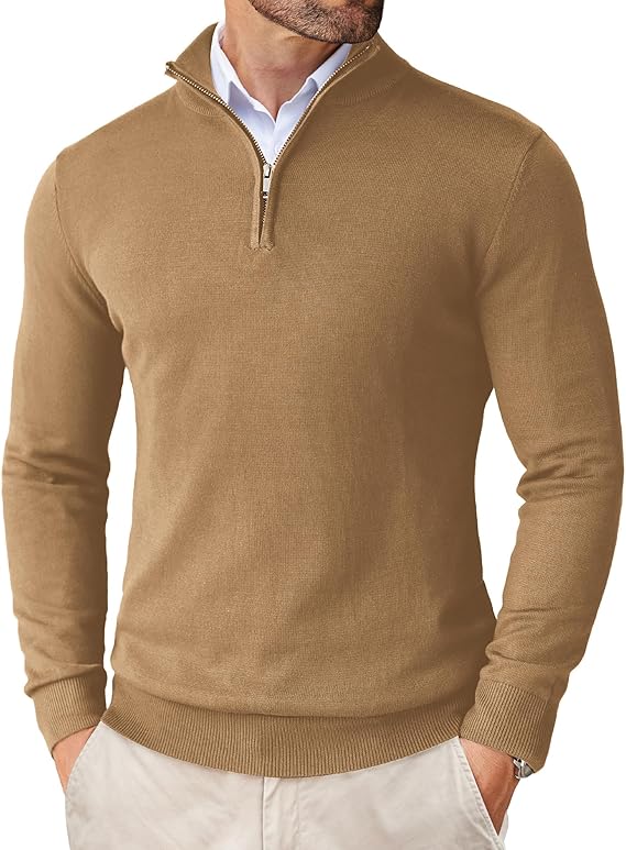 Adrián | Suéter cuello cremallera