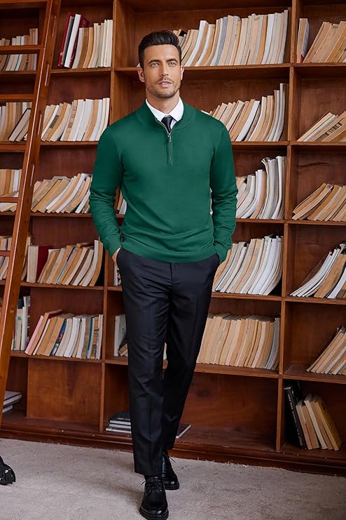 Adrián | Suéter cuello cremallera