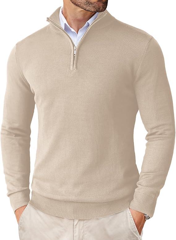Adrián | Suéter cuello cremallera