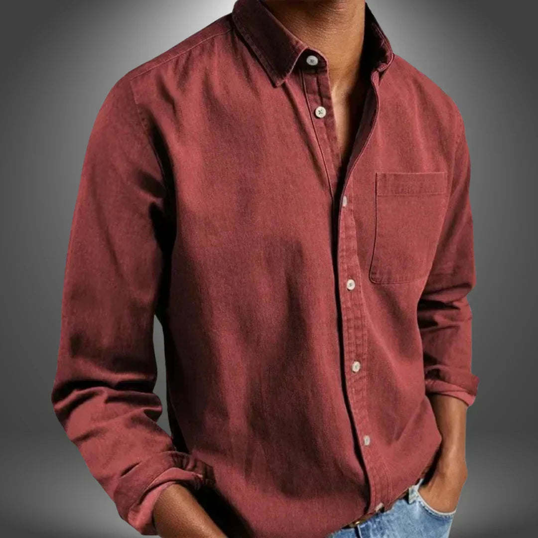 Leonardo | Camisa artesanal de algodón (1+1 Gratis)