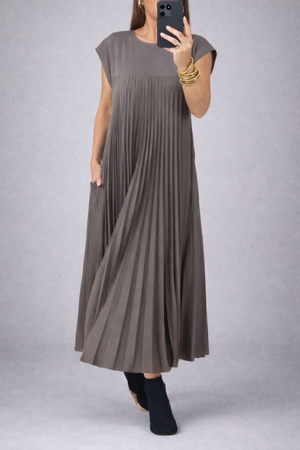Vestido Confort Elegante Sin Mangas