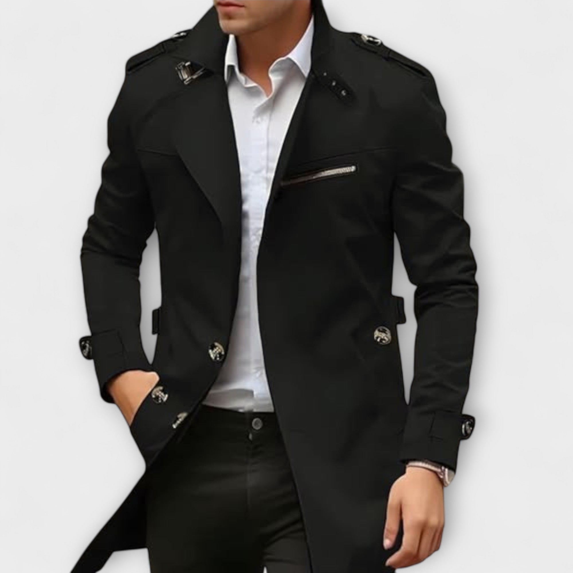 Leandro I Chaqueta Artesanal Moderna