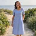 Sofia™ | Vestido de Verano Rayado