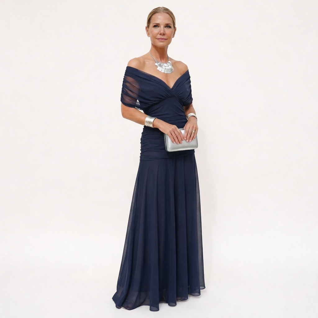 Velora™ | Vestido Largo con Escote en V