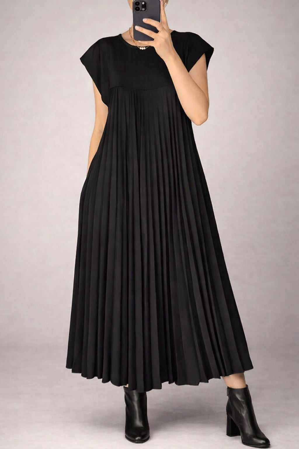 Vestido Confort Elegante Sin Mangas
