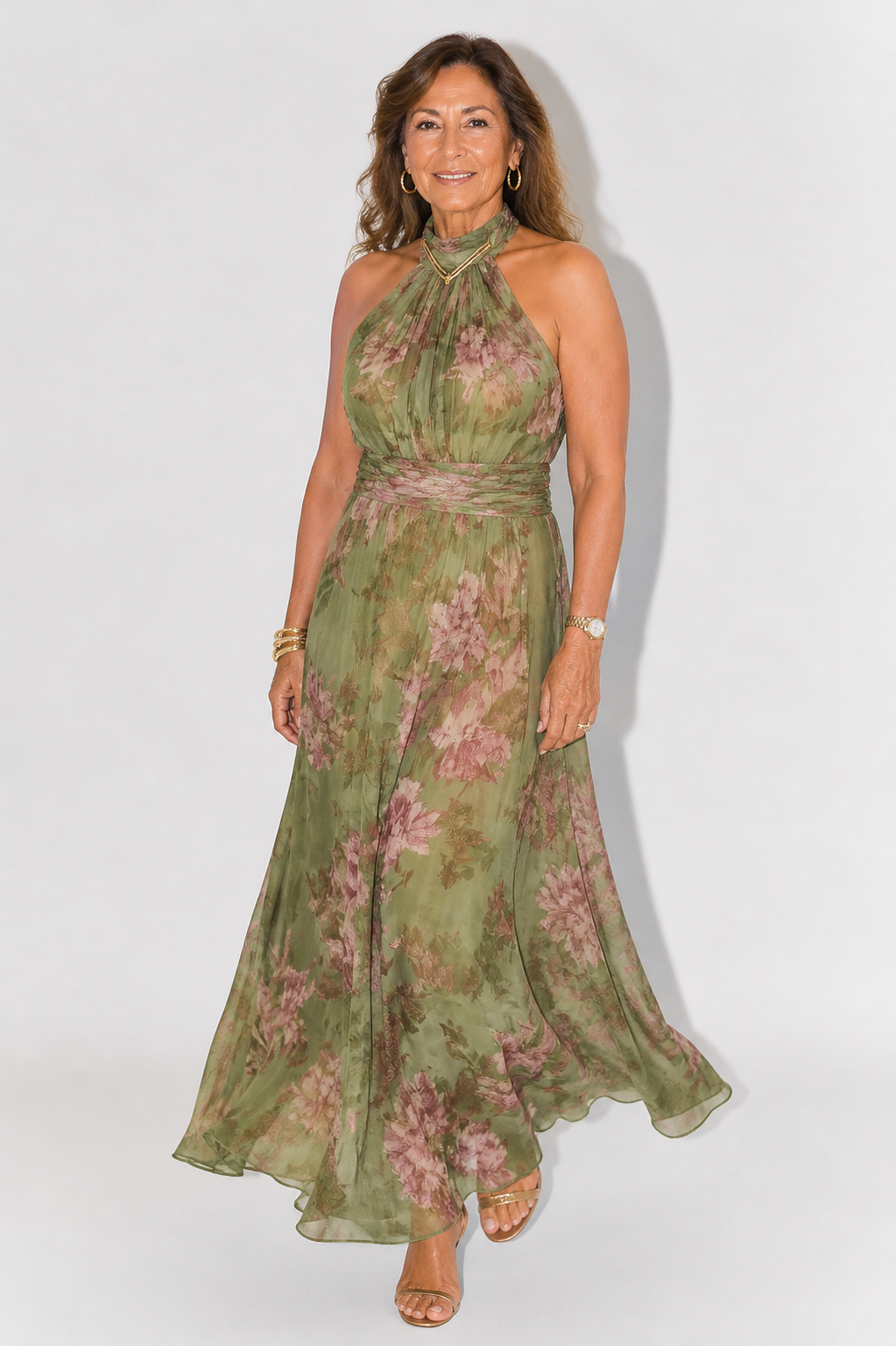 Sonia | Vestido Floral Elegante de Verano