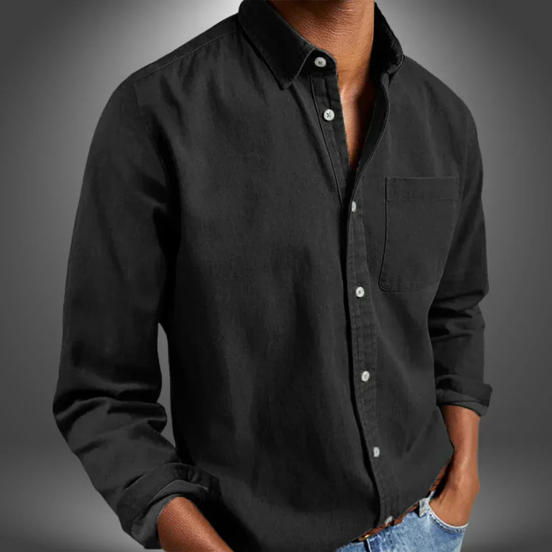 Leonardo | Camisa artesanal de algodón (1+1 Gratis)