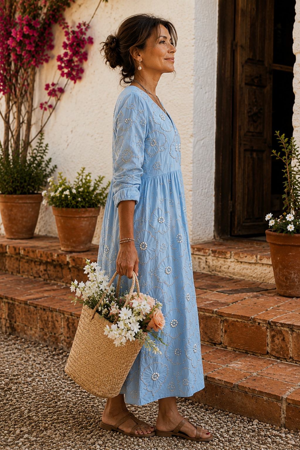 LENA | VESTIDO MIDI FLORAL