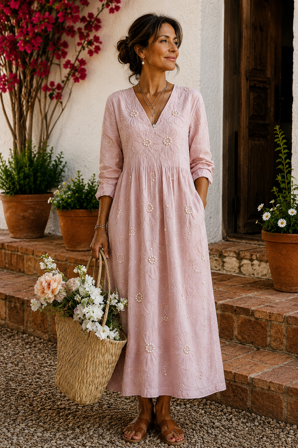 LENA | VESTIDO MIDI FLORAL