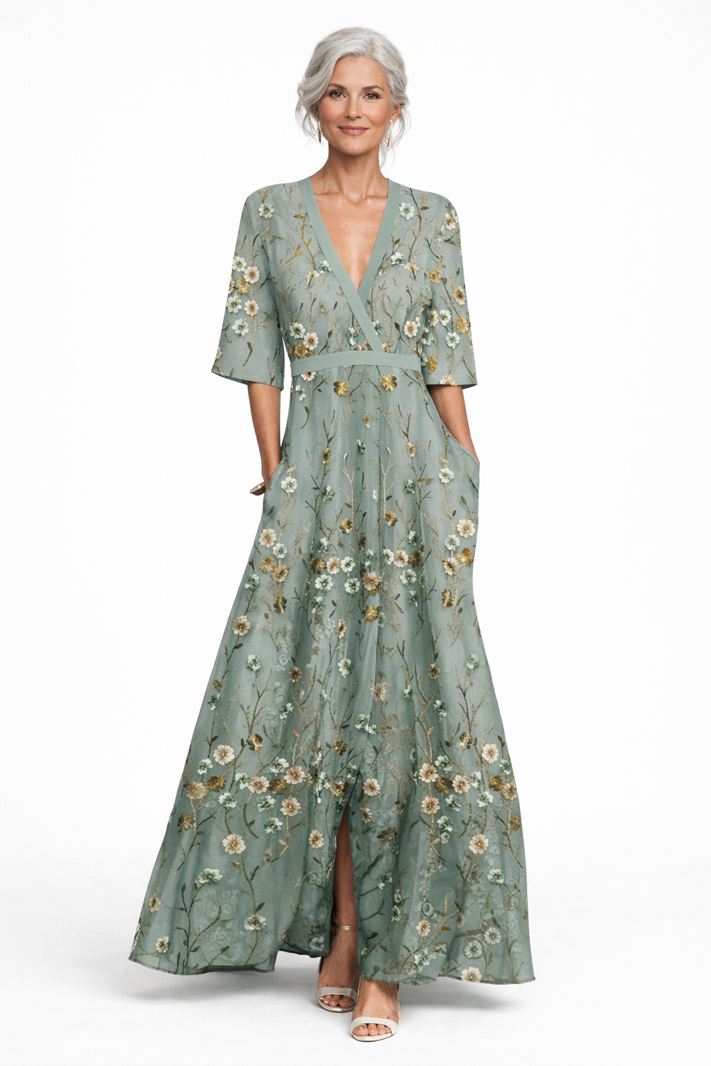 Sara - Vestido Floral Elegante