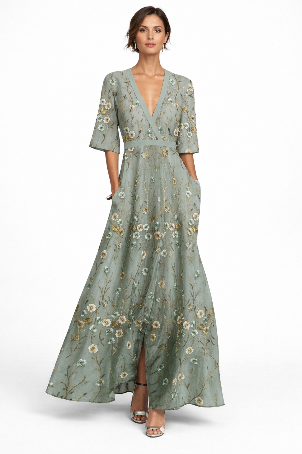 Sara - Vestido Floral Elegante
