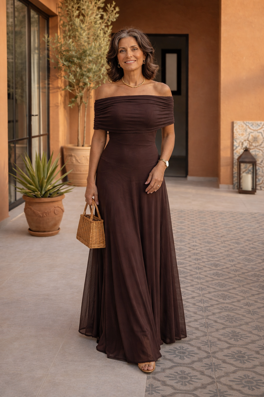 GIORGINA - Vestido largo de diseño