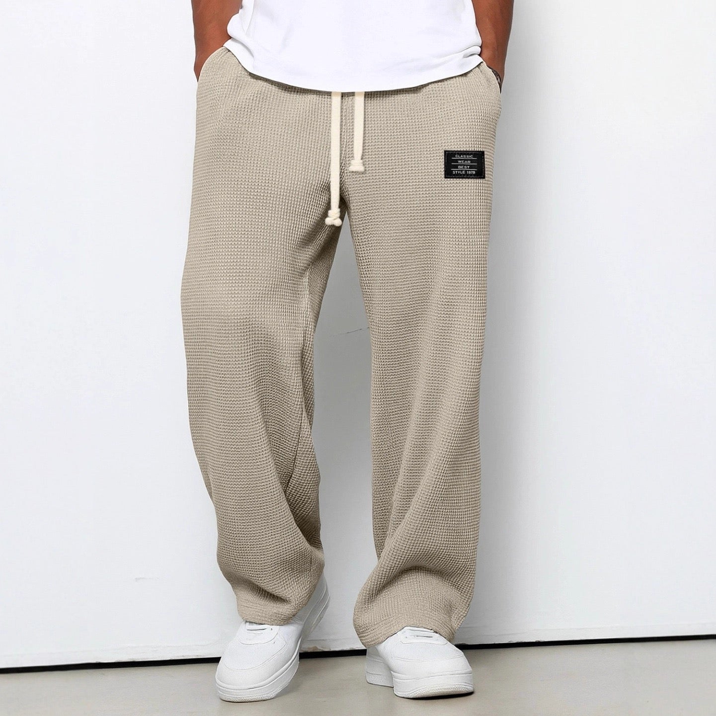 Samuel | Pantalón Ancho Con Cintura Ajustable