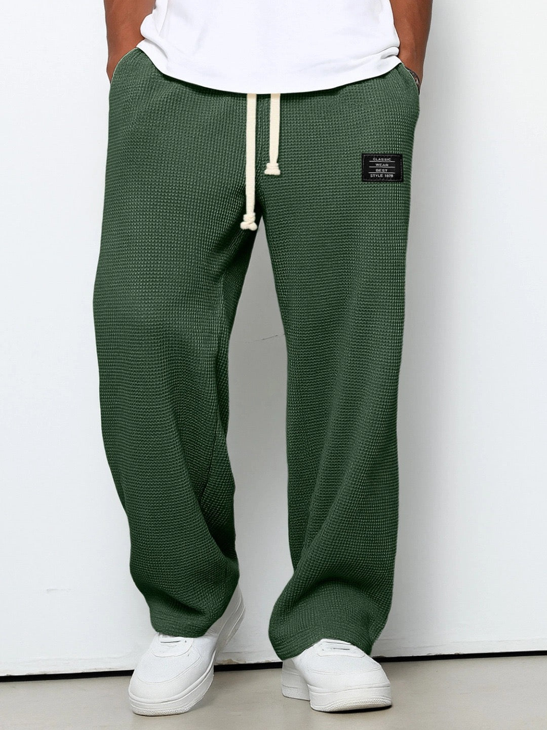Samuel | Pantalón Ancho Con Cintura Ajustable