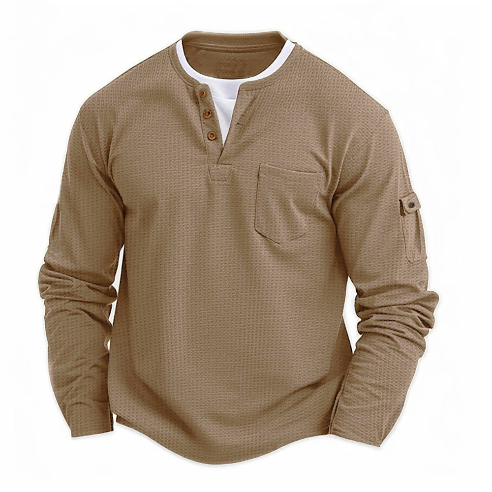 CAMISA MODERNA DE MANGAS LARGAS