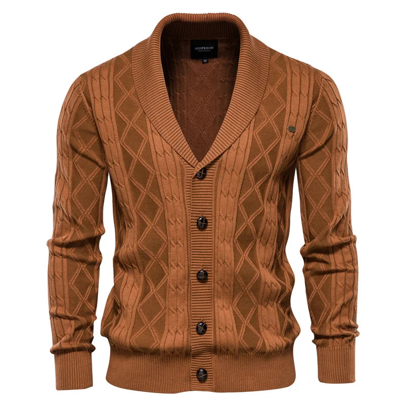 Aurea | Cárdigan para Hombre con Cierre de Botones