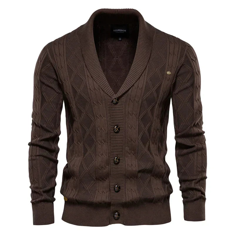 Aurea | Cárdigan para Hombre con Cierre de Botones