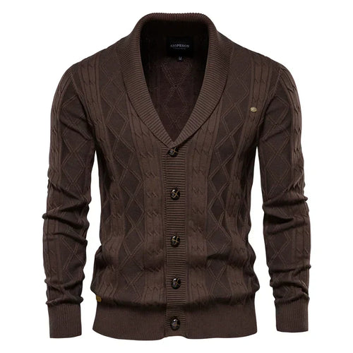 Aurea | Cárdigan para Hombre con Cierre de Botones
